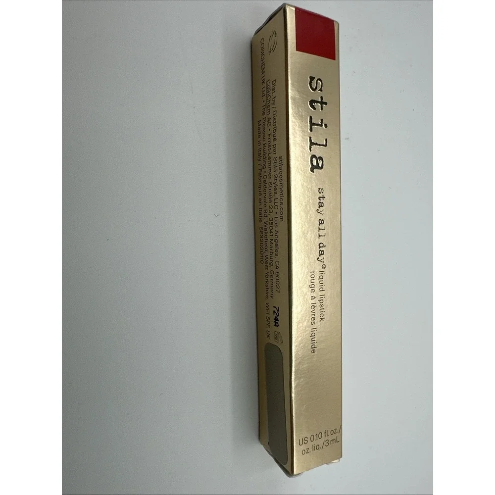 STILA Stay All Day Liquid Lipstick ~ BESO (Red) ~ Full Size 0.10 fl oz/3ml